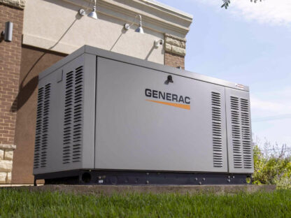 Large Generac generator in Texas
