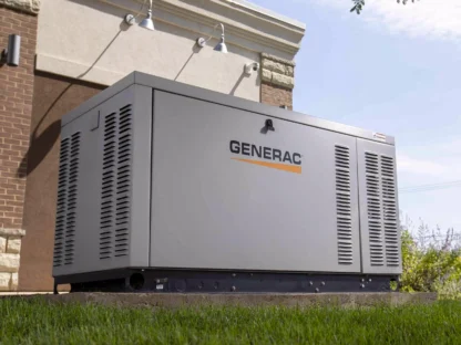 Large Generac generator in Texas