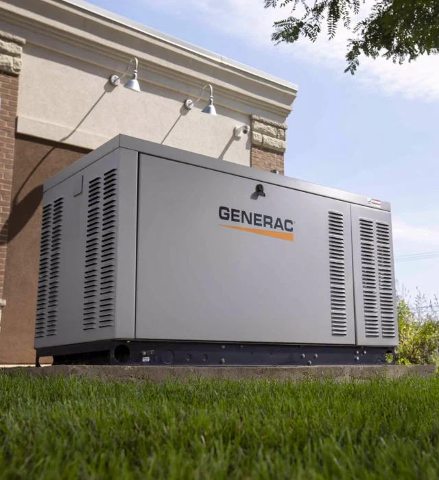 Large Generac generator in Texas