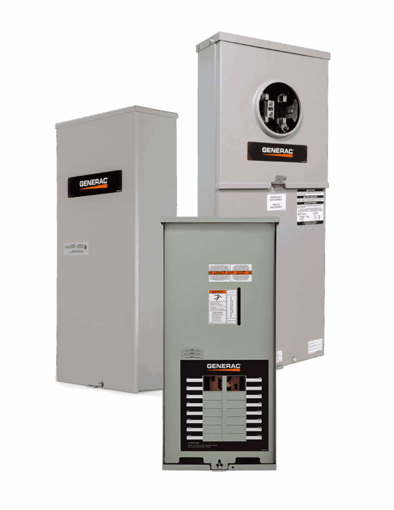 Generac offers a full line of residential single-phase transfer switches to meet any
need when paired with our home standby generators. These flexible solutions
ensure that you get to cover exactly what is needed.
