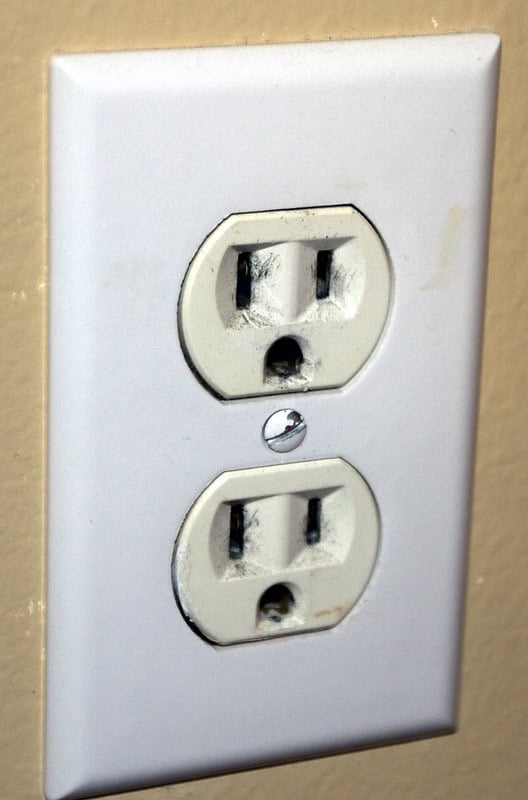 Lightning Damage, black soot exited a couple of outlets.
Mark Taylor, Flickr