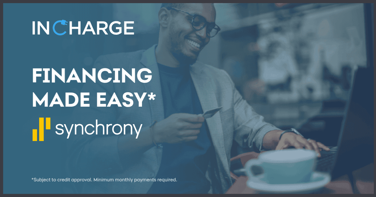 In Charge is partnered with Synchrony to provide easy financing options.